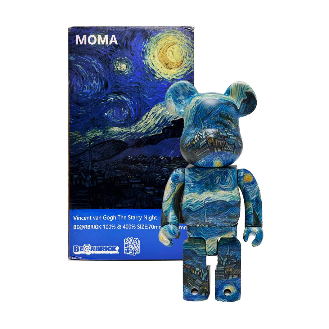 VINCENT VAN GOGH x Be@rbrick 'Starry Night' (2021) Designer Art Figure