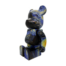 Load image into Gallery viewer, VINCENT VAN GOGH x Be@rbrick &#39;Starry Night&#39; (2021) Designer Art Figure