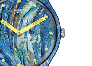 VINCENT VAN GOGH x Swatch 'Starry Night' Collectible Watch - Signari Gallery 