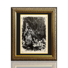 Load image into Gallery viewer, VHILS 'Coca-Cola Girl' (2018) RARE Custom Framed Risograph Print - Signari Gallery 