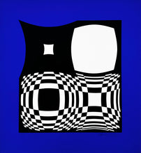 Load image into Gallery viewer, VICTOR VASARELY 'Japet' (1973) RARE Vintage Serigraph Print