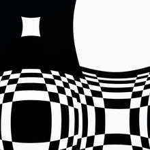 Load image into Gallery viewer, VICTOR VASARELY 'Japet' (1973) RARE Vintage Serigraph Print