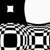 VICTOR VASARELY 'Japet' (1973) RARE Vintage Serigraph Print