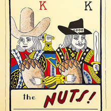 Load image into Gallery viewer, WALTER GABRIELSON &#39;Poker Faces: The Nuts!&#39; (2005) Rare Offset Lithograph Poster