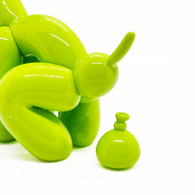Load image into Gallery viewer, WHATSHISNAME &#39;POPek Mini&#39; (2025) Resin Balloon Dog Figure (green)