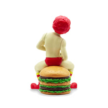 Load image into Gallery viewer, WIZARD SKULL x Hunt Tokyo 'Burger Buddy' (2023) Limited Edition Designer Art Figure (vintage) - Signari Gallery 