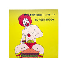 Load image into Gallery viewer, WIZARD SKULL x Hunt Tokyo 'Burger Buddy' (2023) Limited Edition Designer Art Figure (vintage) - Signari Gallery 