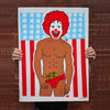 WIZARD SKULL 'Sexy Ronald' (2024) 6-Color Screen Print (variant 2) - Signari Gallery 