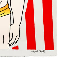 Load image into Gallery viewer, WIZARD SKULL 'Sexy Ronald' (2024) 6-Color Screen Print (rainbow) - Signari Gallery 