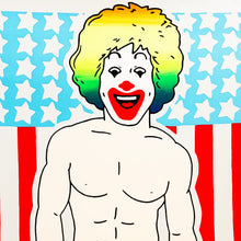 Load image into Gallery viewer, WIZARD SKULL 'Sexy Ronald' (2024) 6-Color Screen Print (rainbow) - Signari Gallery 