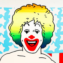 Load image into Gallery viewer, WIZARD SKULL 'Sexy Ronald' (2024) 6-Color Screen Print (rainbow) - Signari Gallery 