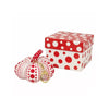 YAYOI KUSAMA 'Soft Sculpture Pumpkin' (2022) Collectible Plush Keychain (red)
