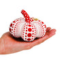 YAYOI KUSAMA 'Soft Sculpture Pumpkin' (2022) Collectible Plush Keychain (red)
