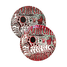 Load image into Gallery viewer, YAYOI KUSAMA &#39;Women Wait for Love...&#39; (2018) Bone China Dinner Plate