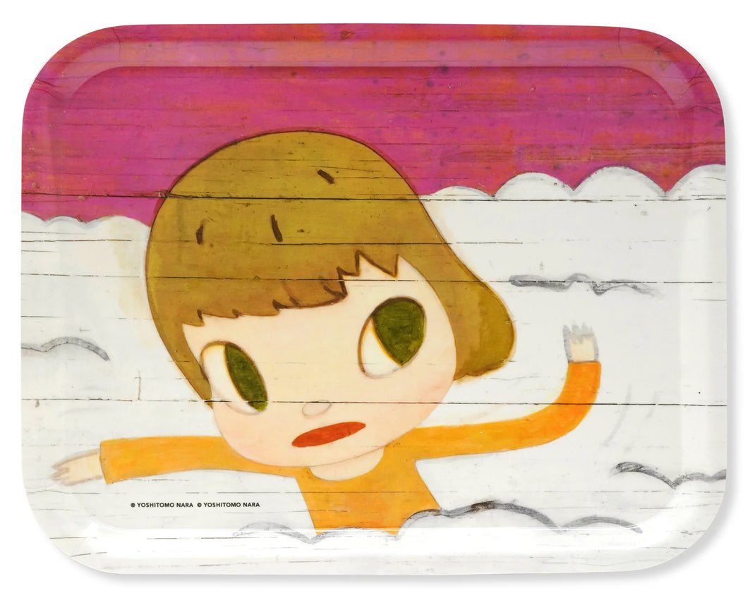 YOSHITOMO NARA x MoMA 'Cloud Shrouded' (2023) Birch Wood Tray