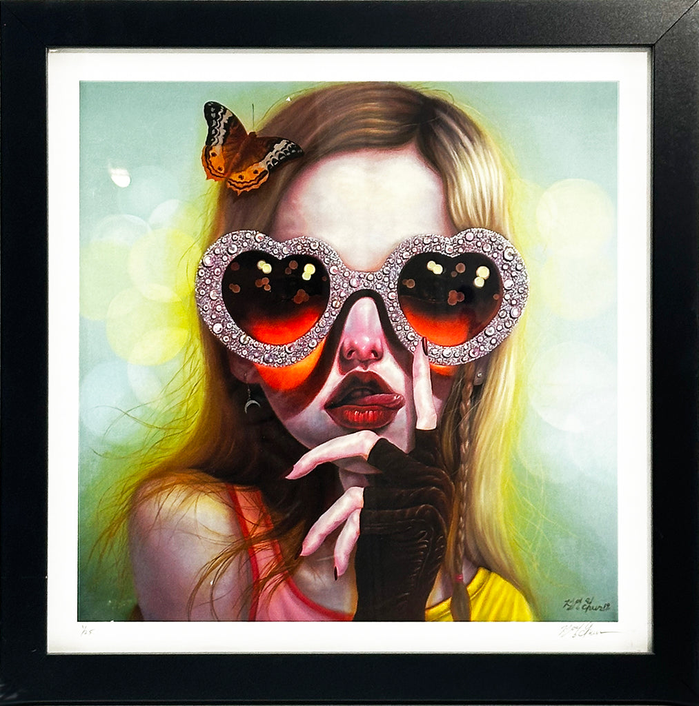 YOUNG CHUN 'Summer Lights' (2019) Custom Framed Giclée Print - Signari Gallery 