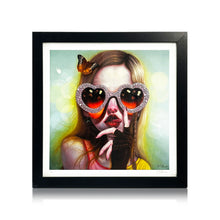 Load image into Gallery viewer, YOUNG CHUN 'Summer Lights' (2019) Custom Framed Giclée Print