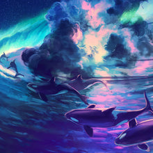Load image into Gallery viewer, YUUMEI &#39;Night Flight&#39; (2025) Archival Giclee Print (Variant Edition)