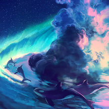 Load image into Gallery viewer, YUUMEI &#39;Night Flight&#39; (2025) Archival Giclee Print (Variant Edition)