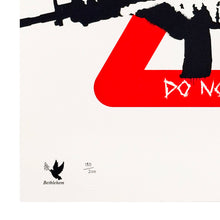 Load image into Gallery viewer, ZEDSY 'Bethlehem' (2017) Rare 3-Screen Print (Dismaland) SET