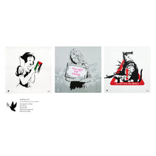 Load image into Gallery viewer, ZEDSY 'Bethlehem' (2017) Rare 3-Screen Print (Dismaland) SET