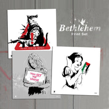 Load image into Gallery viewer, ZEDSY &#39;Bethlehem&#39; (2017) Rare 3-Print (Dismaland) SET (AP)