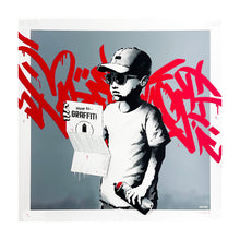 Load image into Gallery viewer, ZEDSY &#39;How to Graffiti&#39; (red) 4-Color Screen Print - Signari Gallery 