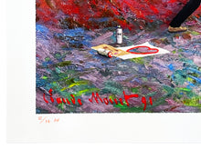 Load image into Gallery viewer, ZEDSY &#39;Needle in a Haystack&#39; (2022) Rare Custom Framed AP Screen Print