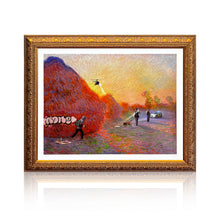 Load image into Gallery viewer, ZEDSY &#39;Needle in a Haystack&#39; (2022) Rare Custom Framed AP Screen Print