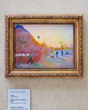 Load image into Gallery viewer, ZEDSY &#39;Needle in a Haystack&#39; (2022) Rare Custom Framed AP Screen Print