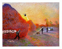 Load image into Gallery viewer, ZEDSY &#39;Needle in a Haystack&#39; (2022) Rare Custom Framed AP Screen Print