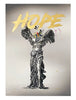 ALESSIO B 'Hope' (silver) Hand-Finished Screen Print (AP) - Signari Gallery 