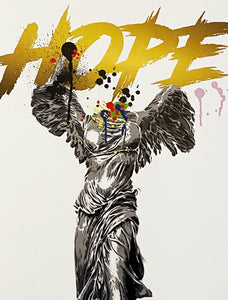 ALESSIO B 'Hope' (white) Giclée Print