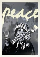 Load image into Gallery viewer, ALESSIO-B &#39;Peace&#39; (GID) Silkscreen Print