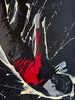 ALIAS 'Icarus' (black) Hand-Painted Stencil on Paper