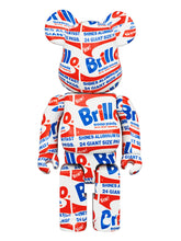 Load image into Gallery viewer, ANDY WARHOL x BE@RBRICK &#39;Brillo&#39; Art Figure Set