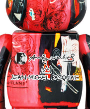 Load image into Gallery viewer, ANDY WARHOL x JEAN-MICHEL BASQUIAT &#39;New Flame (#1)&#39; Art Figure Set