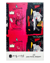 Load image into Gallery viewer, ANDY WARHOL x JEAN-MICHEL BASQUIAT &#39;New Flame (#1)&#39; Art Figure Set