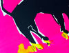 ANTHONY LISTER 'Puss in Heels' Hand-Painted Screen Print - Signari Gallery 
