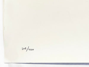 ANTONY MICALLEF 'Uzi Lover I' Rare Framed Offset Lithograph - Signari Gallery 