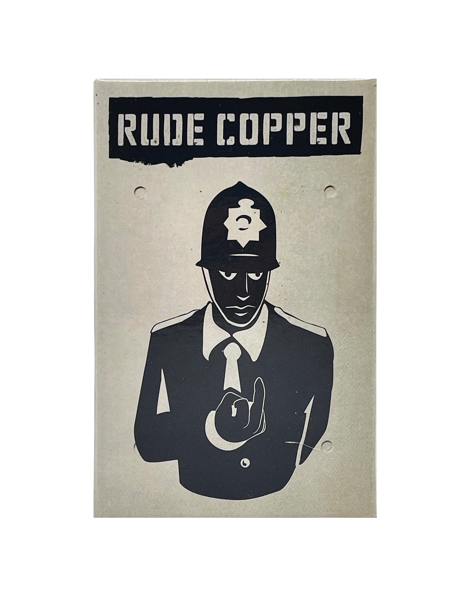 APOLOGIES to BANKSY 'Rude Copper' (blind box) Vinyl Art Figure 