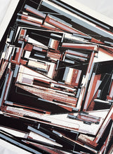 Load image into Gallery viewer, AUGUSTINE KOFIE &#39;Innerfold Overwhelm&#39; Screen Print - Signari Gallery 