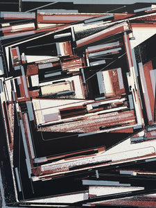 AUGUSTINE KOFIE 'Innerfold Overwhelm' Screen Print - Signari Gallery 