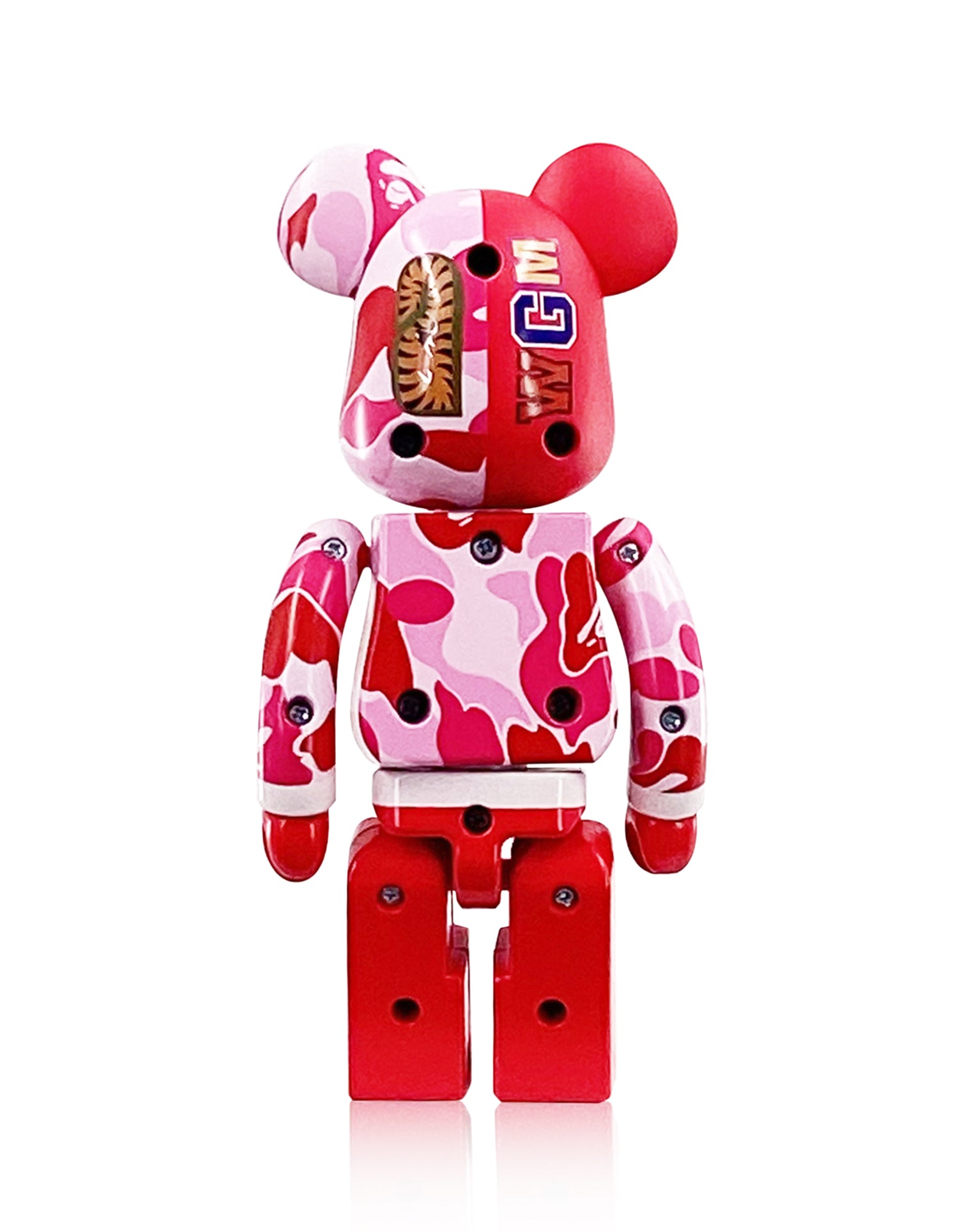 BAPE x Be@rbrick 'ABC Camo Shark' (pink) Designer Art Figure