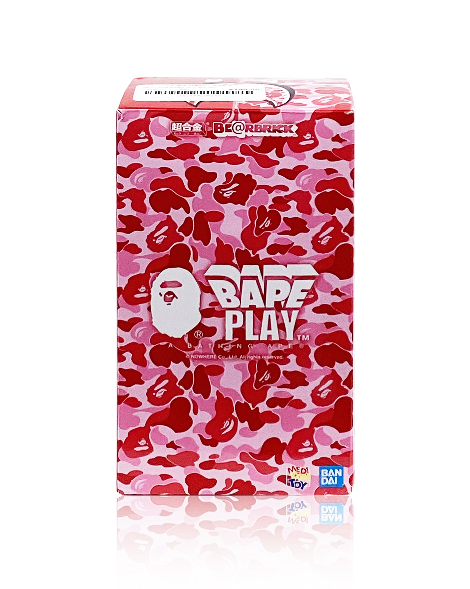 BAPE x Be@rbrick 'ABC Camo Shark' (pink) Designer Art Figure