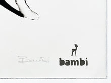 Load image into Gallery viewer, BAMBI &#39;Hero to Zero&#39; Screen Print - Signari Gallery 