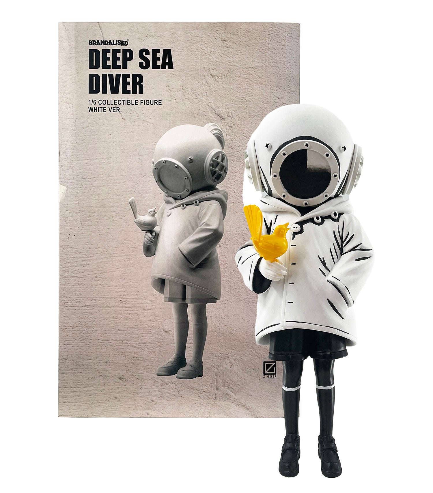 BANKSY x Brandalised 'Deep Sea Diver' (color) Resin Sculpture