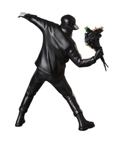 BANKSY (after) 'Flower Thrower' (concrete) Designer Art Figure