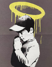 Load image into Gallery viewer, BANKSY &#39;Forgive Us Our Trespassing&#39; Lithograph Poster