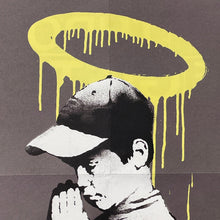 Load image into Gallery viewer, BANKSY &#39;Forgive Us Our Trespassing&#39; Lithograph Poster
